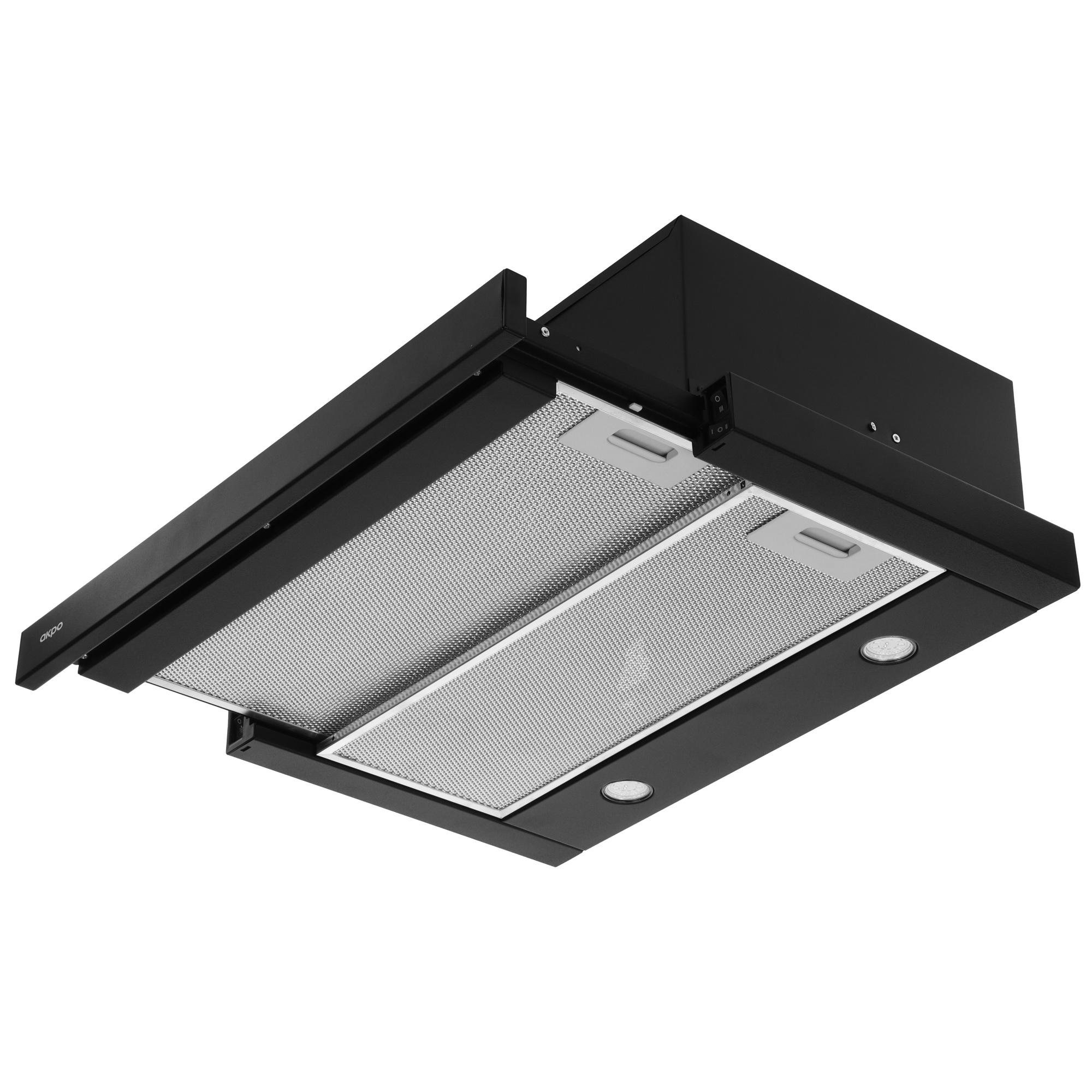 1147123 Вытяжка телескопическая Akpo WK-7 Light eco черный/черный STDN-0103998 - Вид №2
