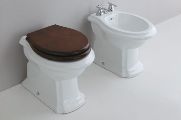 VRS(P)/CSV Приставной унитаз напольный Белый Neroceramica  Италия 