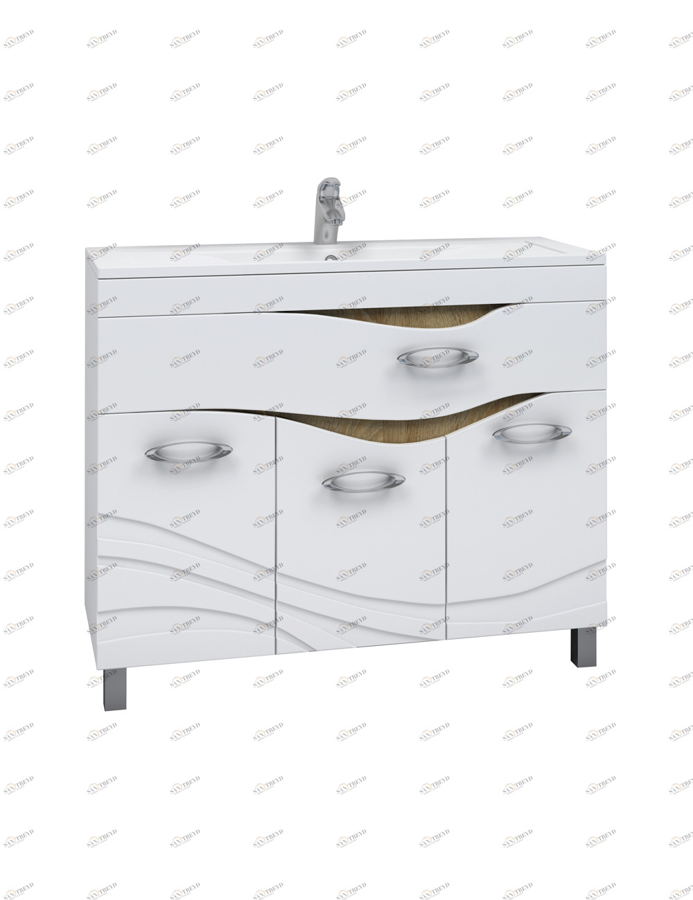 Тумба Mirella 1000 (VGC)1010⨉470⨉830 мм белый Santreyd sun-id-665282