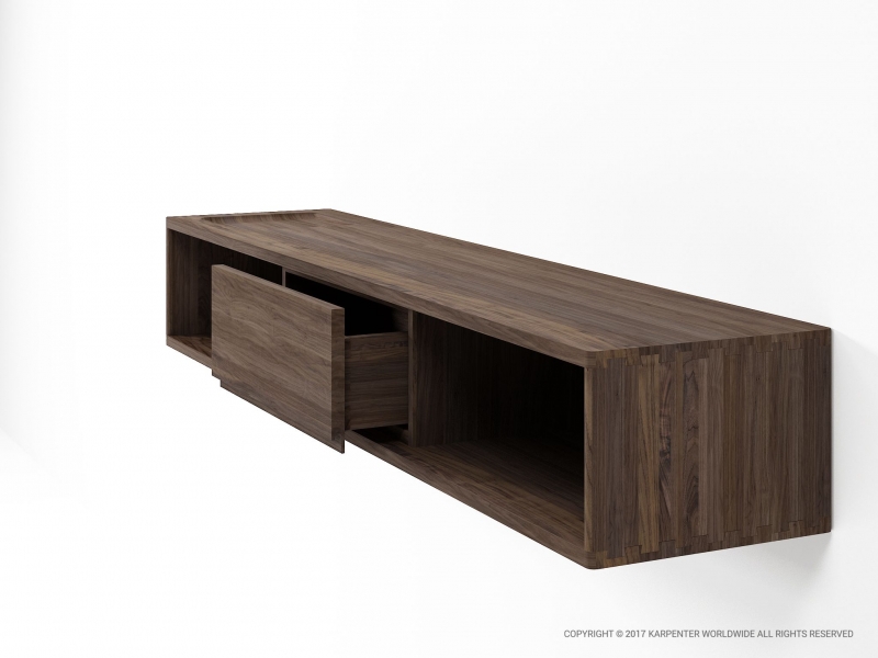 433_848 Шкаф навесной с двумя нишами и ящиком Karpenter Circa17 - Вид №2