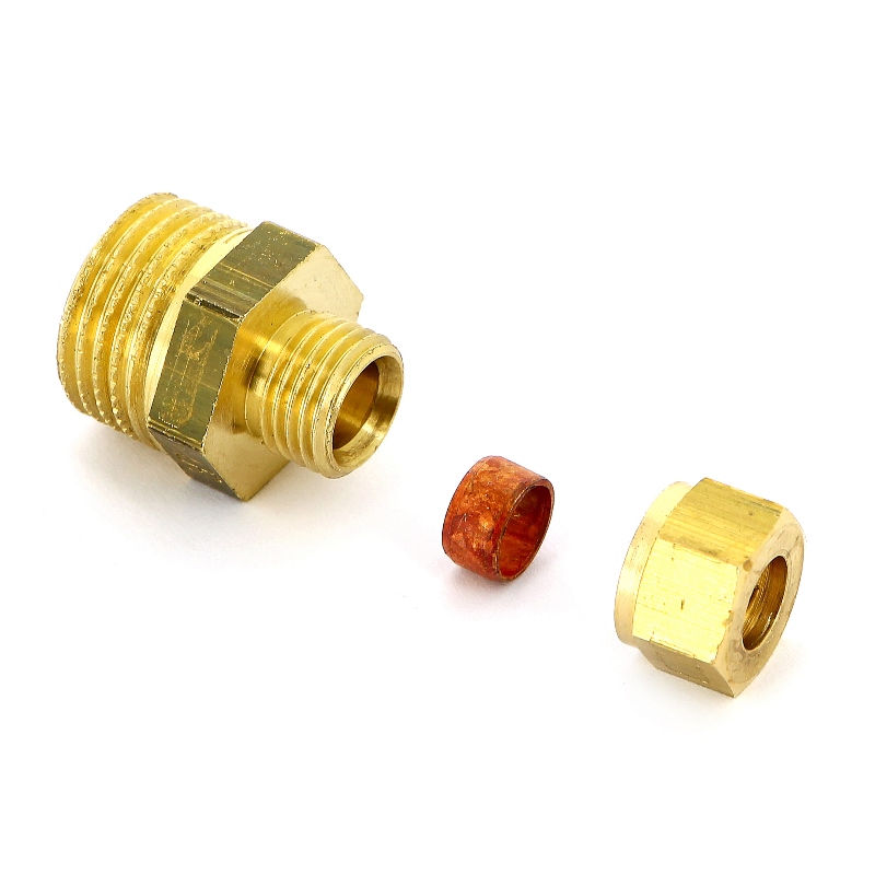 Муфта обжим-Н с повышенной устойчивостью к вымыванию цинка TIEMME 8х1/2" 1130085 - Вид №4