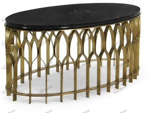 BRABBU Овальный журнальный столик для гостиной sun-id-1477639