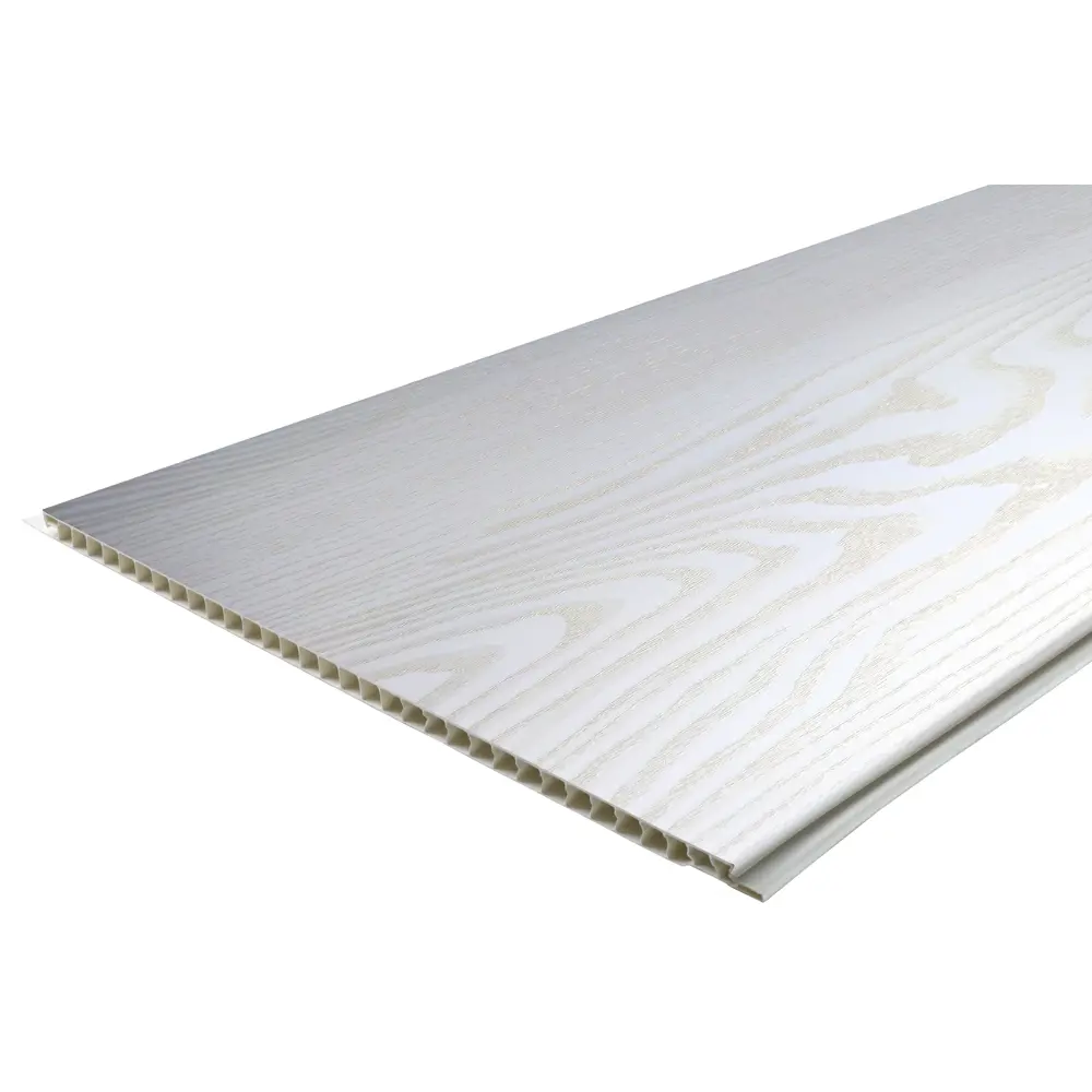 Панель ПВХ FINEBER 2700×250×8 мм дуб белый с золотой патиной 89418216 STLM-1571696 - Вид №1