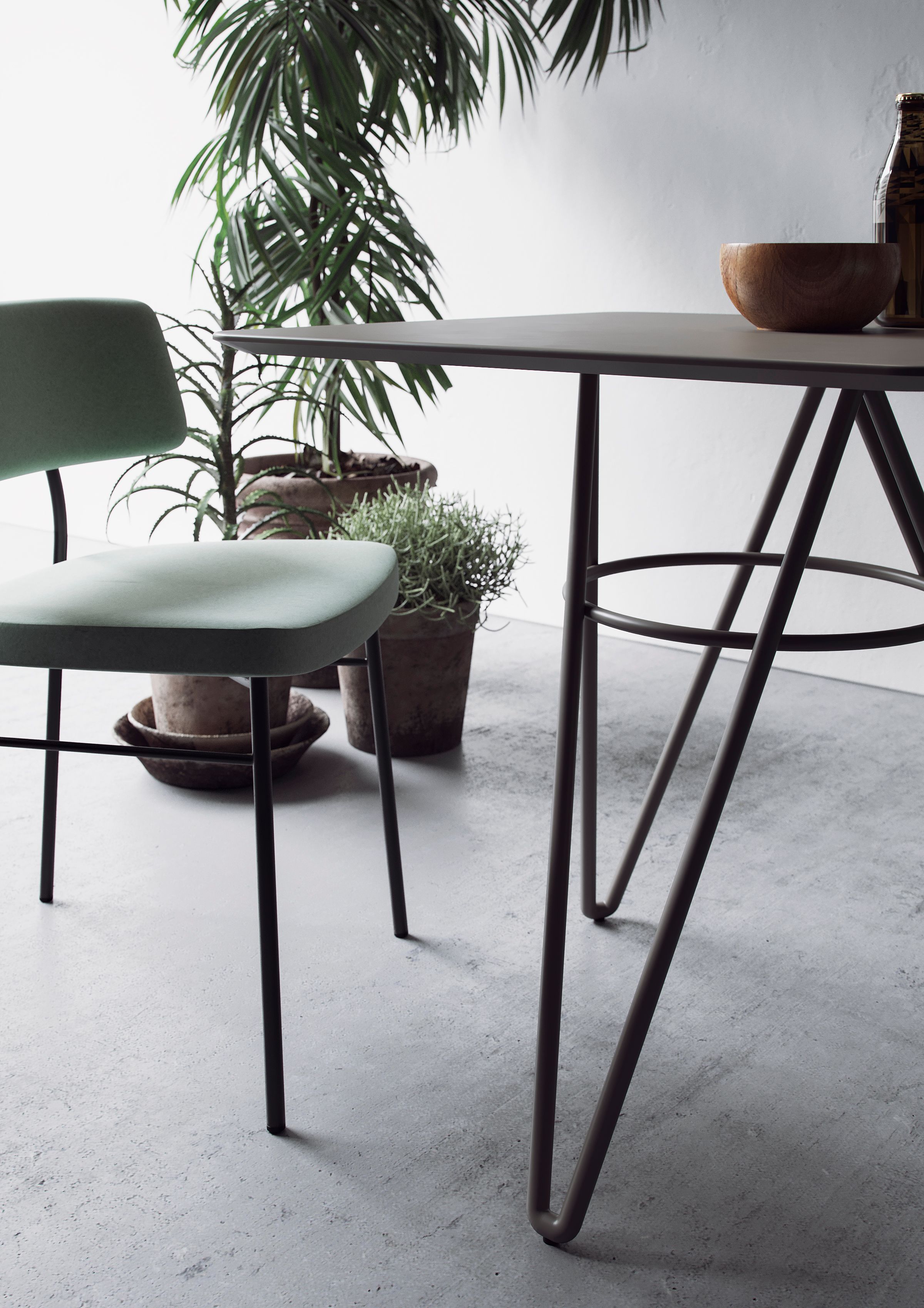 Мягкий стул с открытой спинкой TrabA' Marlen ARCH-00031816 - Вид №4