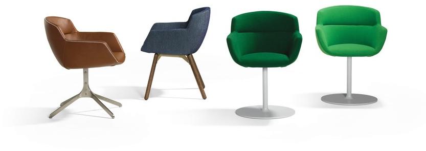 Artifort 4-спицевое кожаное кресло Mood sun-id-1485854 - Вид №3