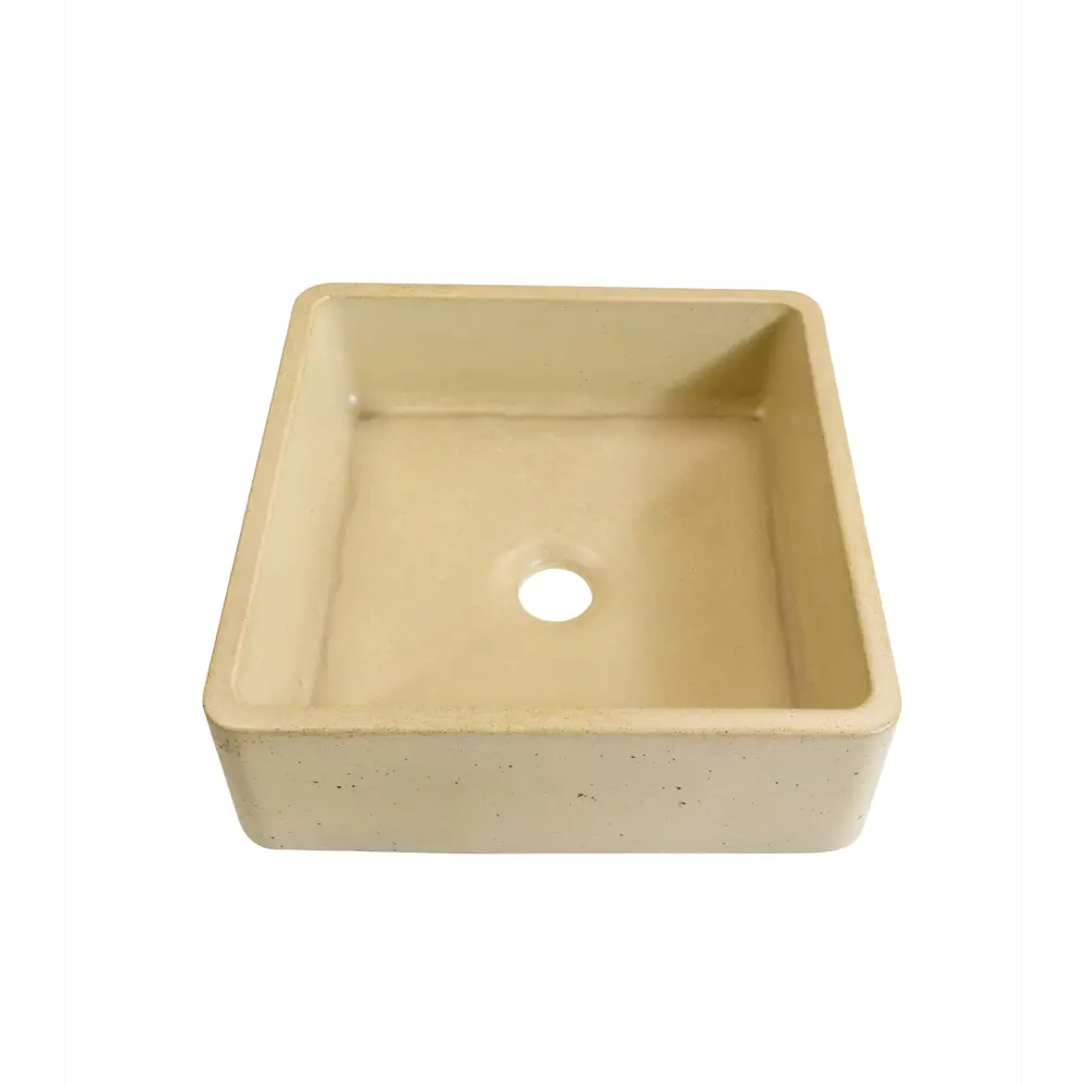 Раковина Square накладная 36x36 см цвет бежевый матовый Santreyd STLM-2109657