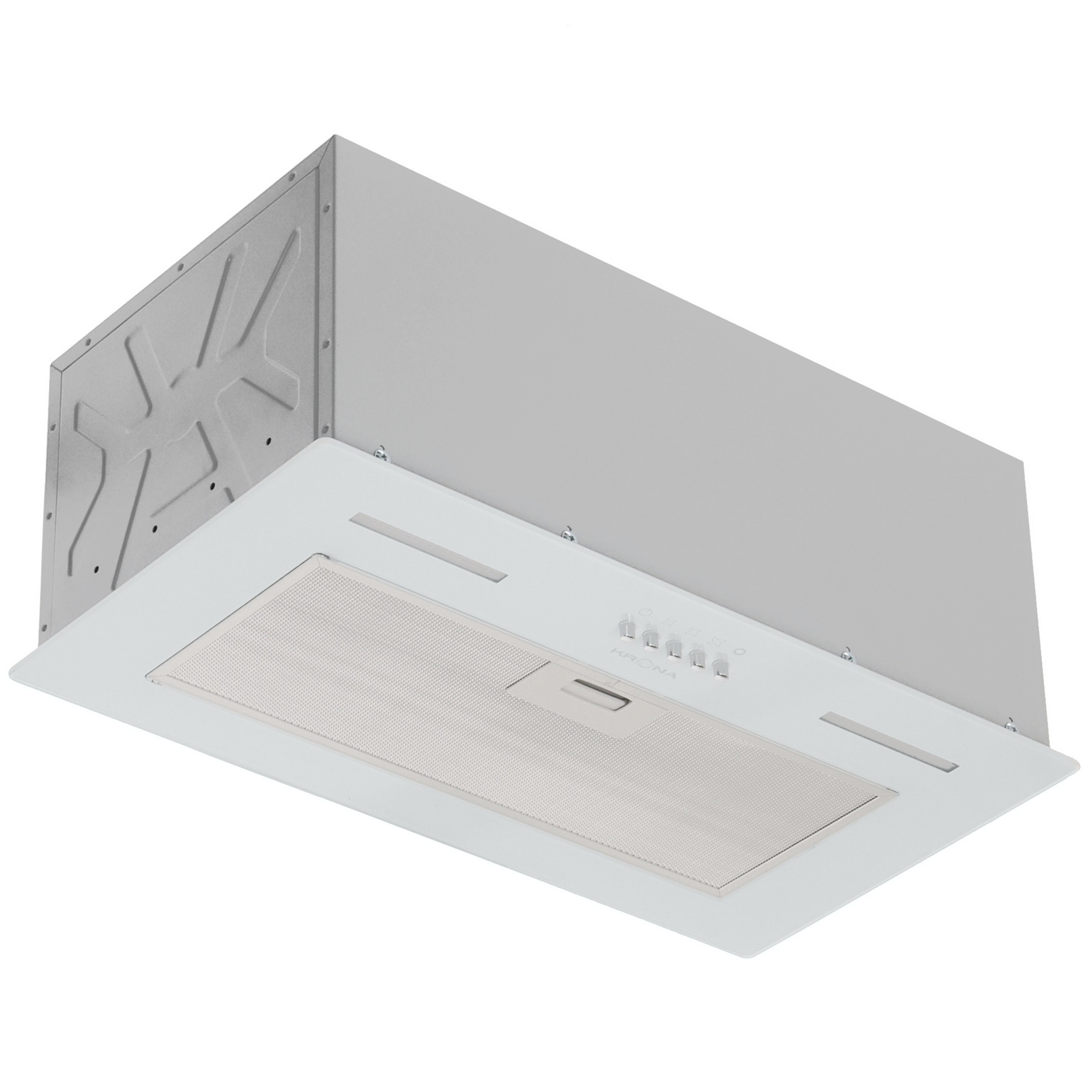 9100506 Вытяжка полновстраиваемая KRONA WERMUT 600 DN PB белый STDN-0085845