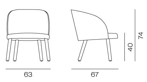 Деревянный стул с подлокотниками Vergés Cistell Original ARCH-00133398 - Вид №7