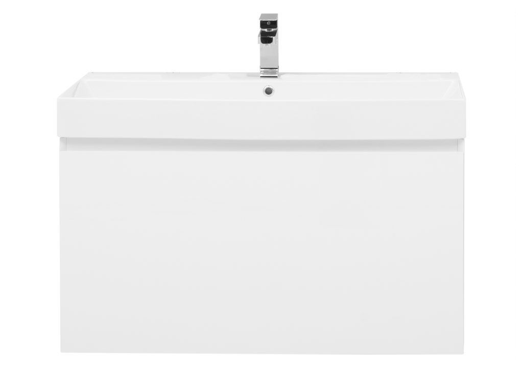 Тумба с раковиной Aquanet Йорк 100 белый 0020209100199206 - Вид №2