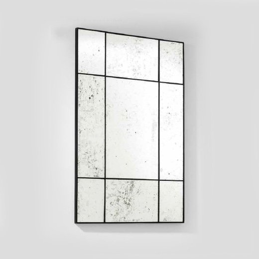 Зеркало-окно в черной раме 110х70 см черное Mountbatten EICHHOLTZ ДИЗАЙНЕРСКИЕ 00-3882983 Зеркальный;черный  - Вид №2