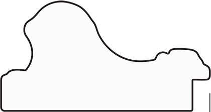 BY 7053 Зеркало в багетной раме - бронзовые бусы на дереве 60 mm EVOFORM Octagon - Вид №4