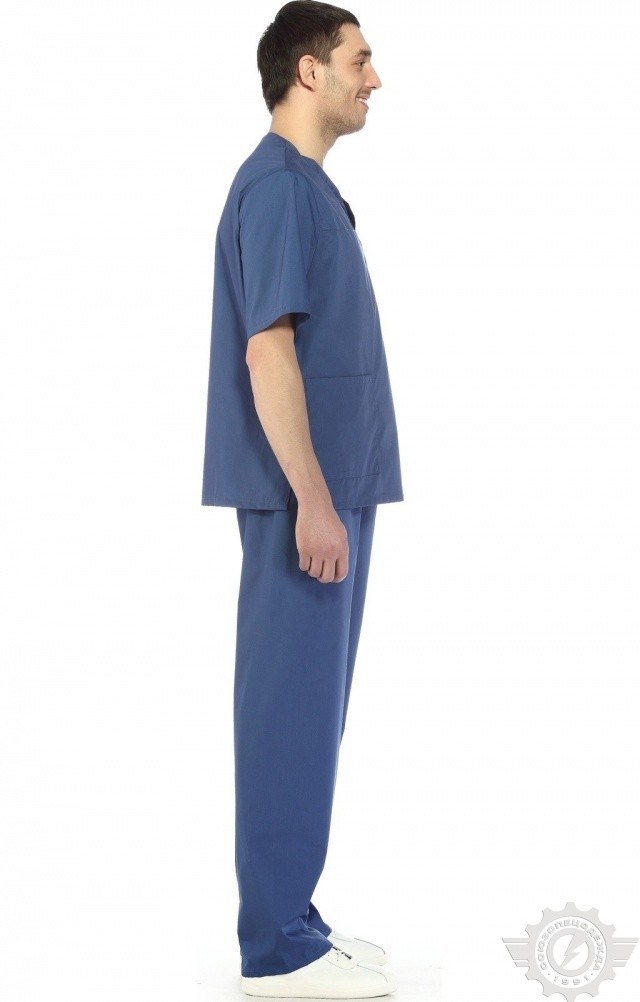 5028512 Костюм "Спец" василек  Медицинская одежда  размер 40-42/158-164 Спецодежда  - Вид №7