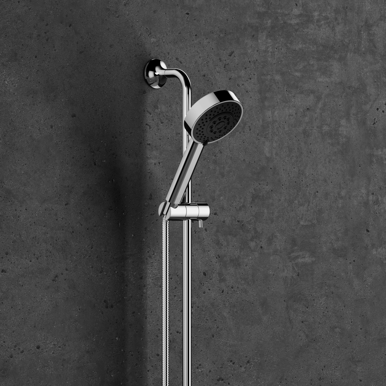 VAIA Душевой набор без ручного душа - Темный хром DornBracht 26413809-19 - Вид №1