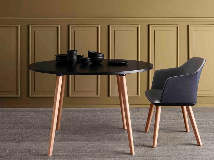 GABER Офисное кресло с подлокотниками, обитое тканью Manaa sun-id-1413497 - Вид №1