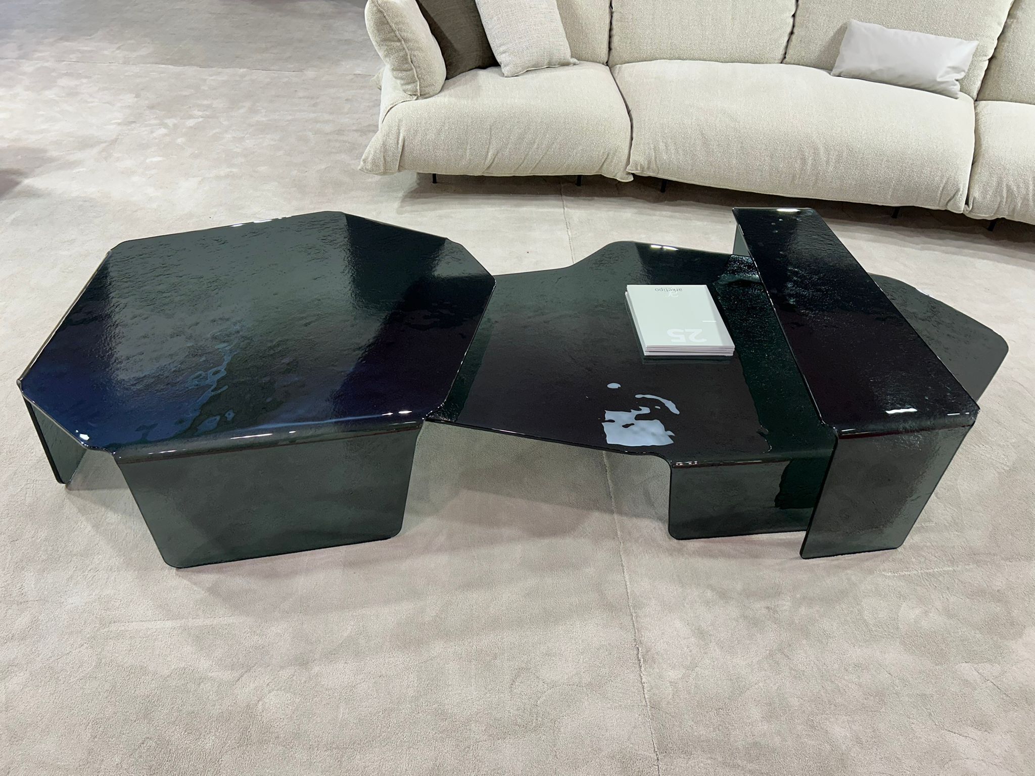 Журнальный столик из закаленного стекла In Stock Arketipo ARCH-00085136 - Вид №2