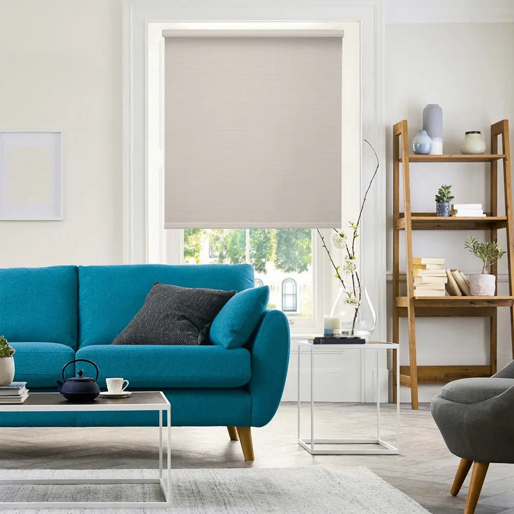 Штора рулонная блэкаут Dublin 110x250 см бежевая PRAKTO STLM-2024778 - Вид №4