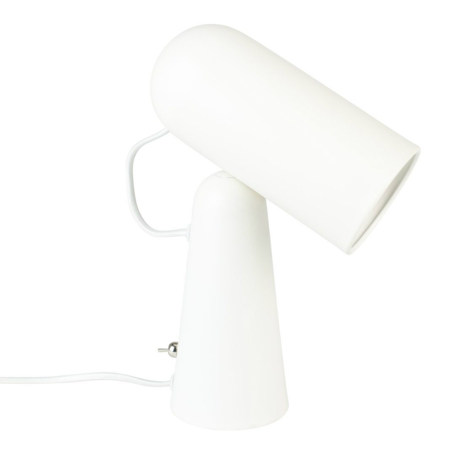Лампа настольная Vesper, белая White Label Living 5200081 - Вид №3