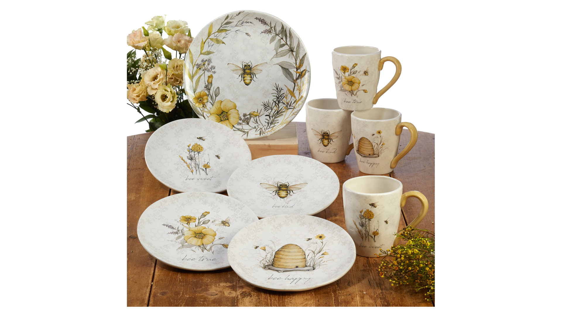 10672179 Certified International Кружка Certified Int. Пчелки. Bee true 650мл, керамика Керамика  - Вид №4