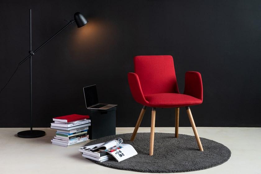 LD Seating Стул для конференций из ткани с подлокотниками Harmony modern 870-d - Вид №7