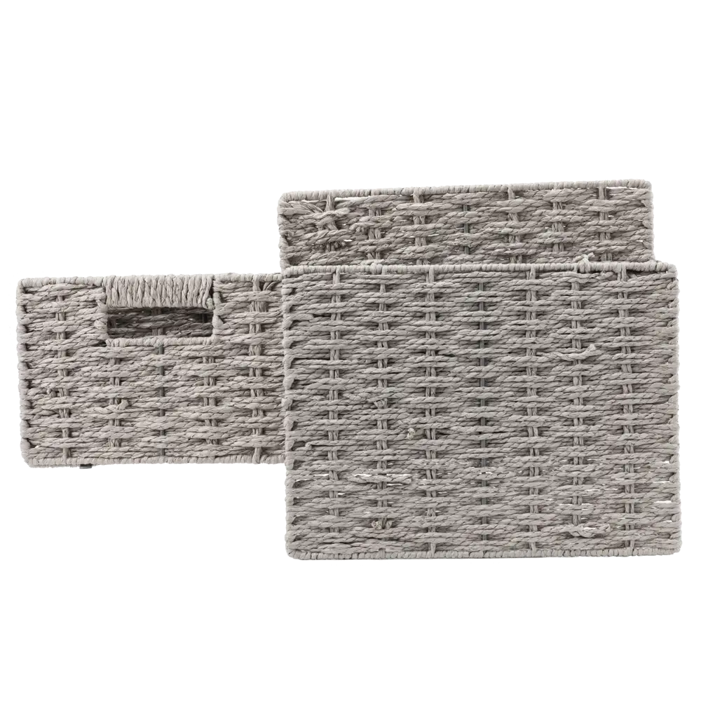 Кор плет с кр 31X23X15см св.сер Konsensa STLM-2194510 - Вид №4