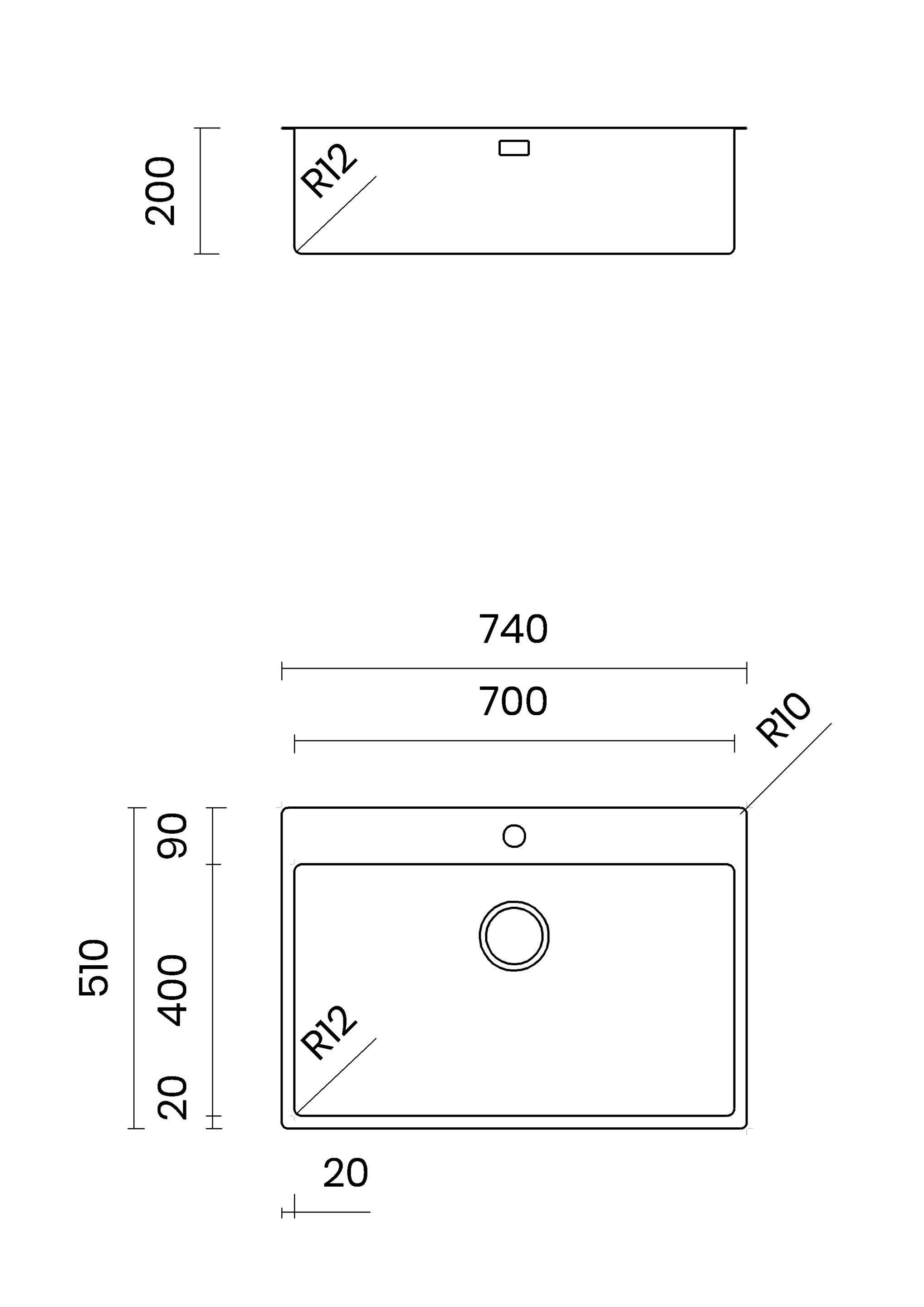 Раковина из нержавеющей стали TASCA Asolo ARCH-00117347 - Вид №17