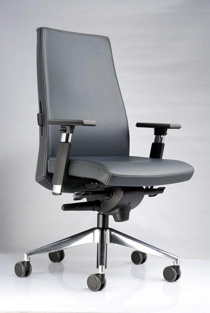 Ares Line Кожаное кресло для руководителя со средней спинкой Trendy family sun-id-1369797 - Вид №3