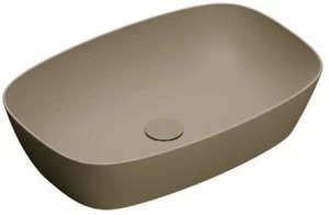 160APGRLXMS Накладная раковина на столешницу  овальная CERAMICA CATALANO Colori