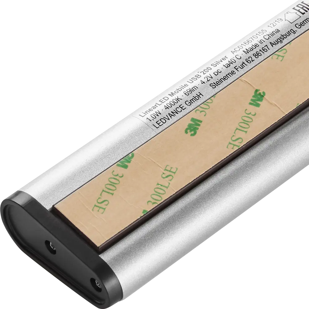 Светильник линейный светодиодный Ledvance Linear LED Mobile 200 мм 1 Вт, нейтральный белый свет, USB STLM-2145998 - Вид №2