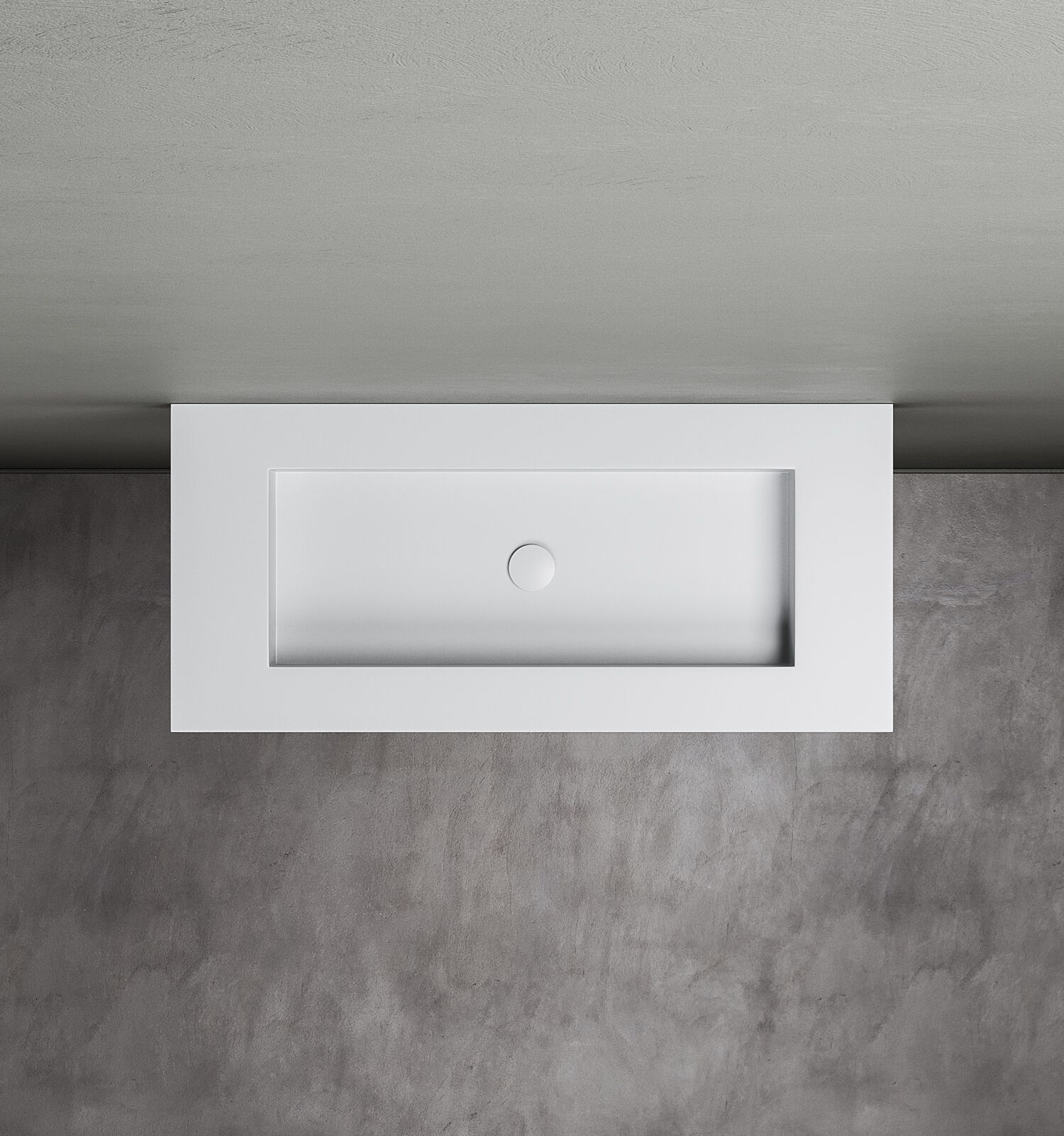 Подвесная раковина Corian® с столешницей Acquapazza Corian ® elements ARCH-00085548 - Вид №1