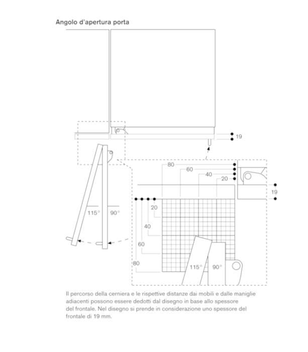 Однодверный встроенный холодильник GAGGENAU серия 400 ARCH-00057473 - Вид №3