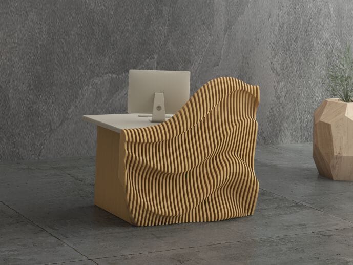 Стойка регистрации из фанеры MYWOODREAM OMNIS ARCH-00145833 - Вид №1