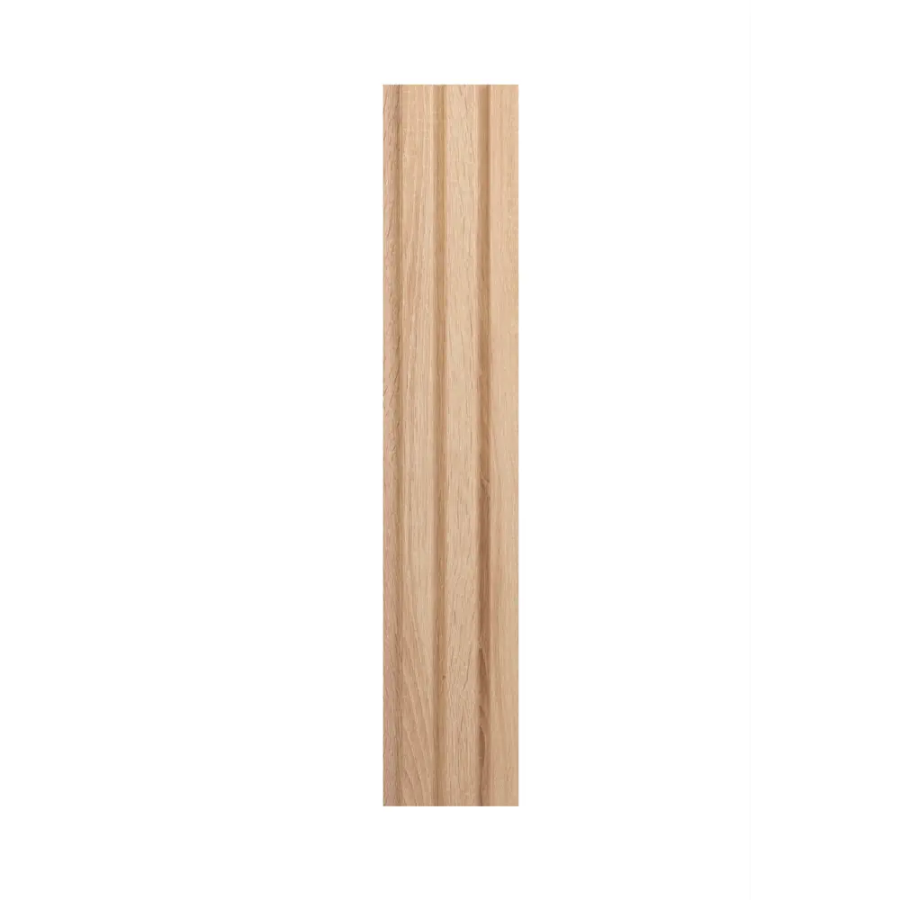 Реечная панель Рейки прямоугольник МДФ цвет дуб сонома 2700x122x12 мм 4 шт Santreyd STLM-2112571 - Вид №4