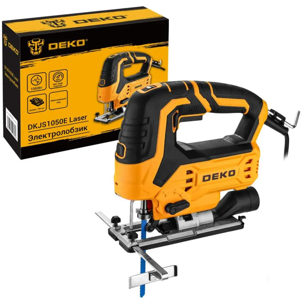 Электрический лобзик Deko DKJS1050E для точного распила 89366093 STLM-0840950 - Вид №2