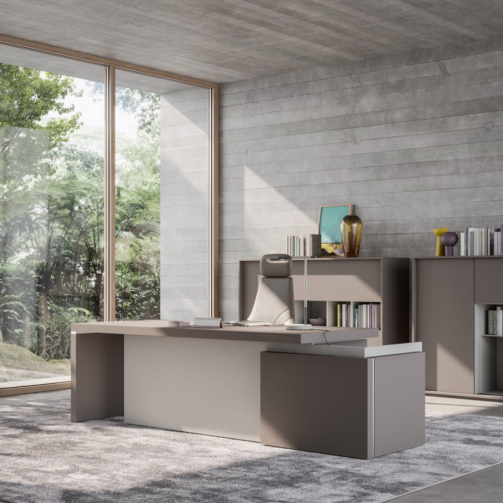 Деревянный прямоугольный рабочий стол PROF SESSANTA ARCH-00012187 - Вид №6