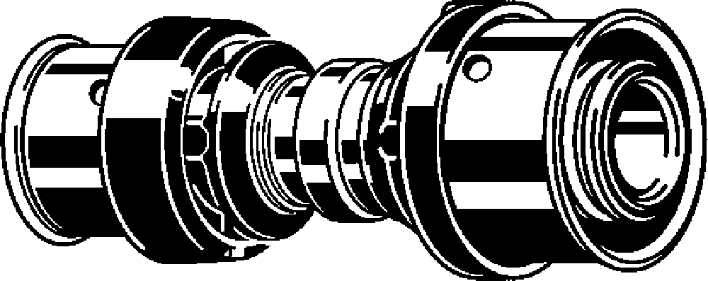 Viega Переходная муфта Viega Smartpress 6715.2 (729837) 729 837 - Вид №1