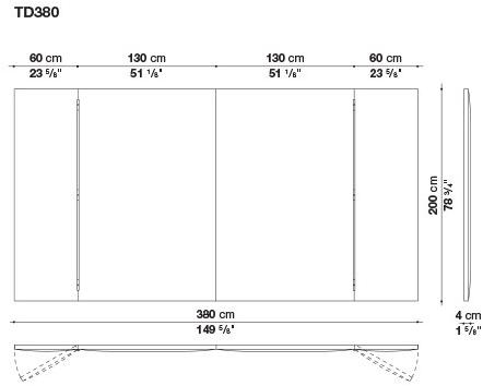 Maxalto Двуспальная кровать из ткани с высоким изголовьем sun-id-1504384 - Вид №10