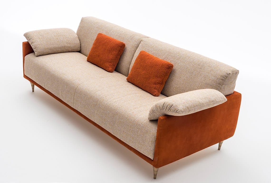 3-местный диван из нубука OAK Милан ARCH-00036947 - Вид №1