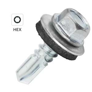 Саморезы кровельные по металлу DILWIS с пресс-шайбой 5.5x19 мм 1 кг