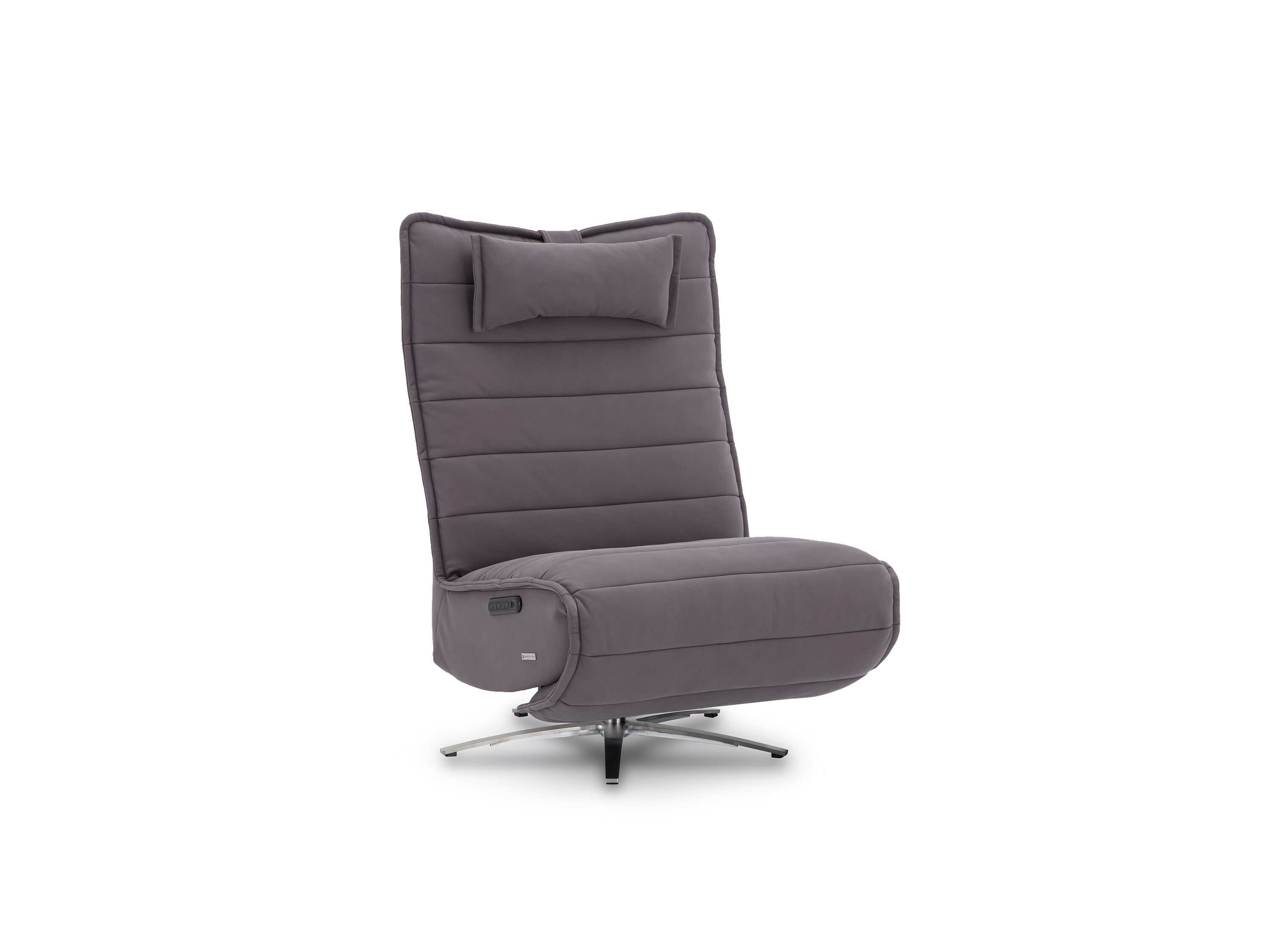 Кожаное вращающееся кресло с электрическим движением CAMPO DE' FIORI MUSE ARCH-00047950