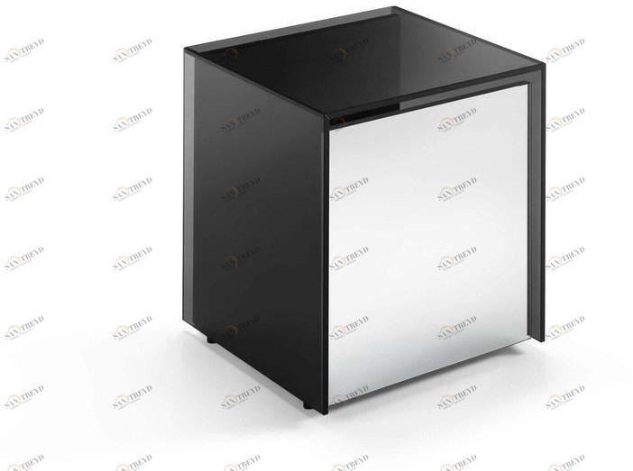 Tonelli Design Стеклянный журнальный столик / прикроватная тумбочка Gotham sun-id-1377508