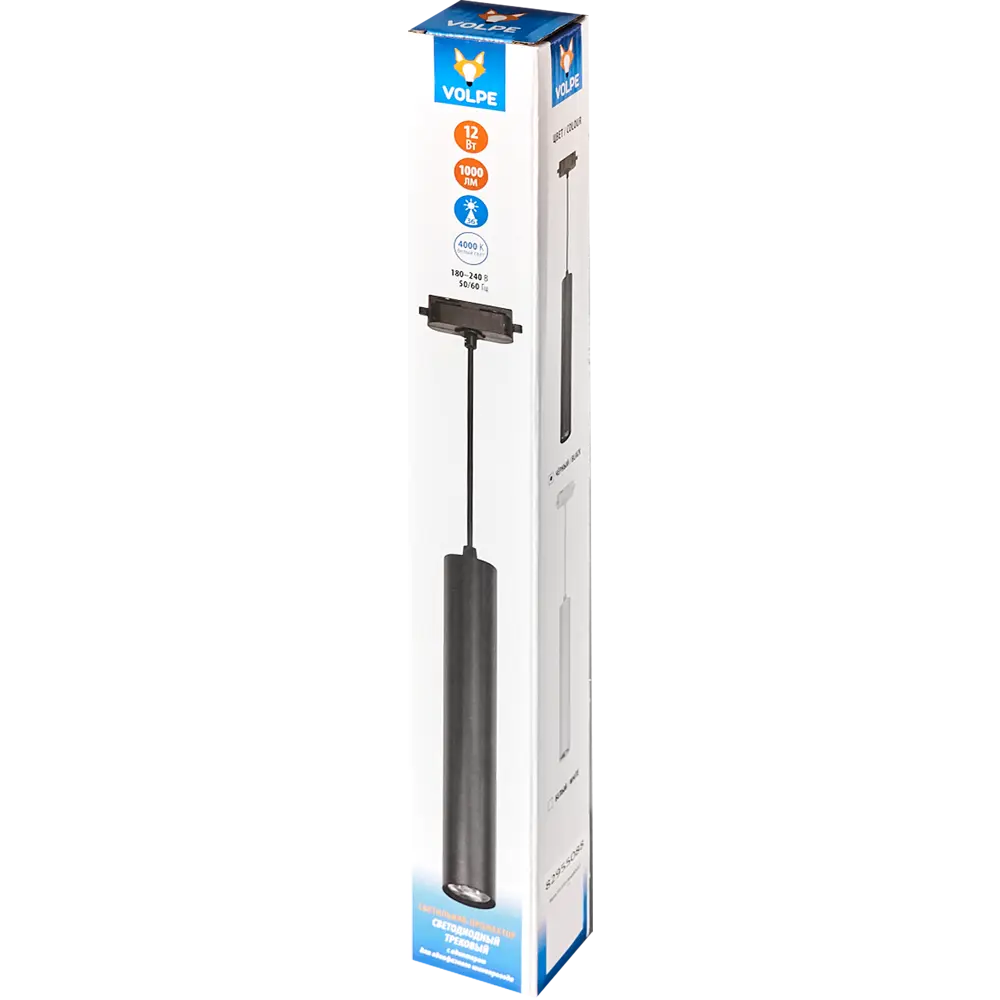 Трековый светильник светодиодный Volpe ULB-Q310 12 Вт 2 м² цвет черный 82955088 STLM-2181837  - Вид №5