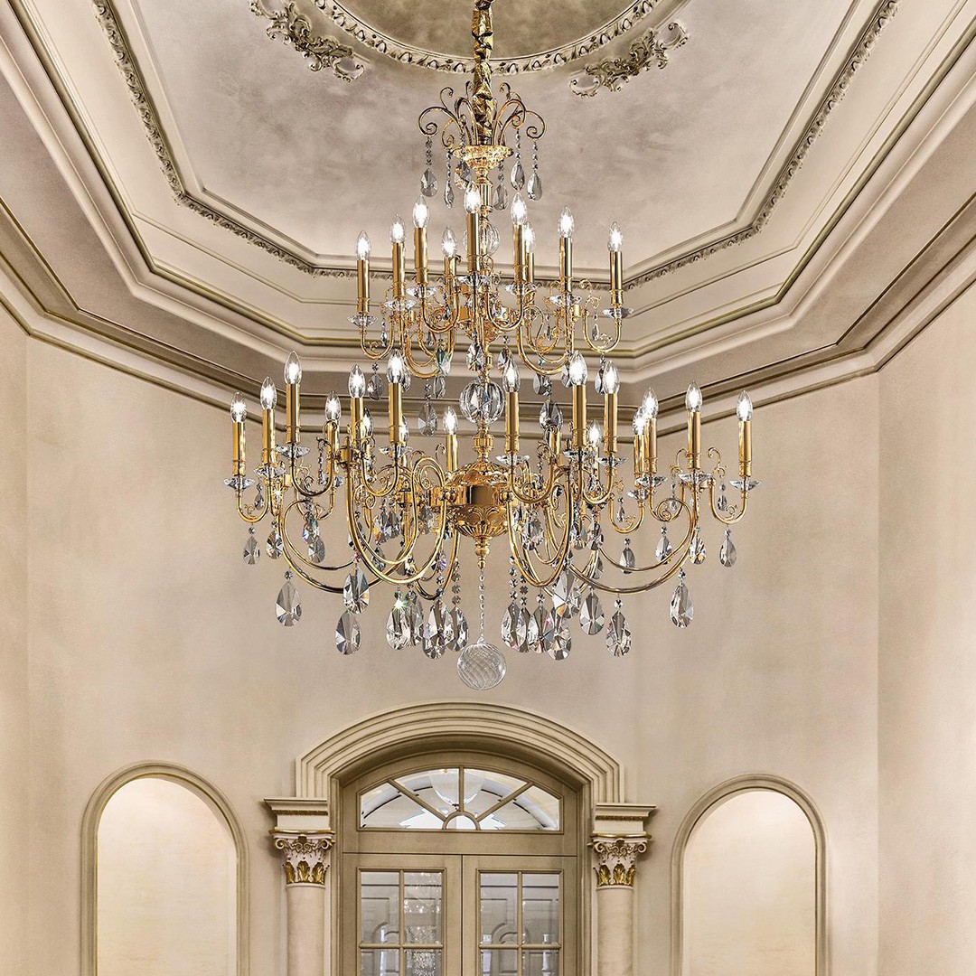 Masiero ZAIRA27 G03 cut crystal люстра подвесная 121260 - Вид №2