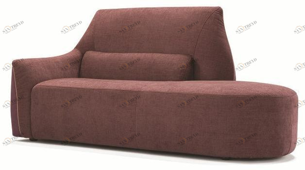 Egoitaliano Мягкая кушетка из ткани Puffy sun-id-1434020