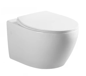 Унитаз подвесной безободковый Art&Max ELEGANT Подвесной унитаз настенный Белый ART&MAX Elegant Китай