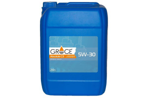 16163123 Масло моторное синтетическое Absolute С3 5w-30 20 л GRACE