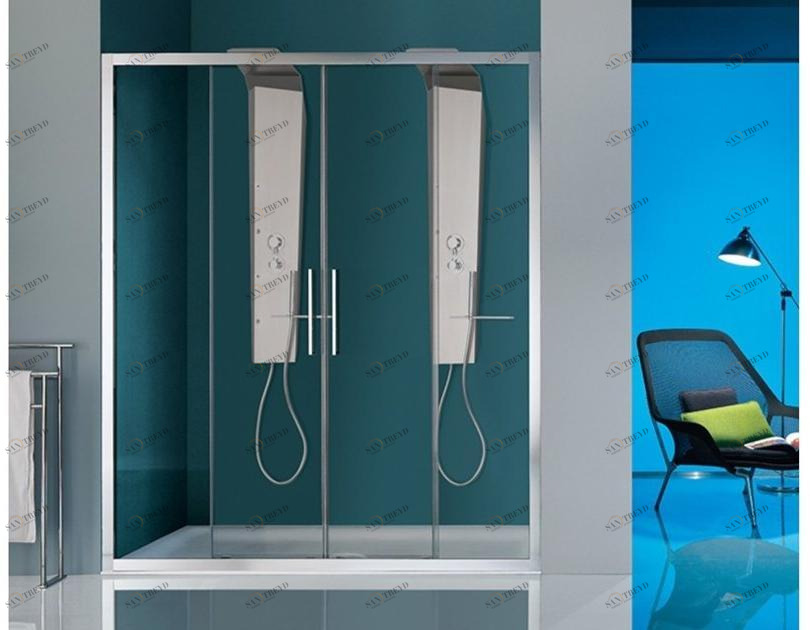 Samo Душевая кабина с четырехстворчатой ​​раздвижной дверью Eccelsa sun-id-1486781