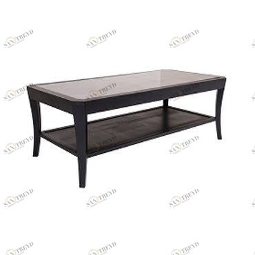 Журнальный столик черный с полкой Hyde RVASTLEY PUSHA 062899 Черный 