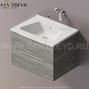 Flaminia BLOOM Тумба под раковину 70 см с 2 ящиками BBX809.WE