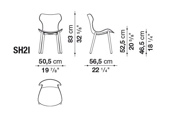 Штабелируемый стул из полипропилена B&B Italia ARCH-00049415 - Вид №7