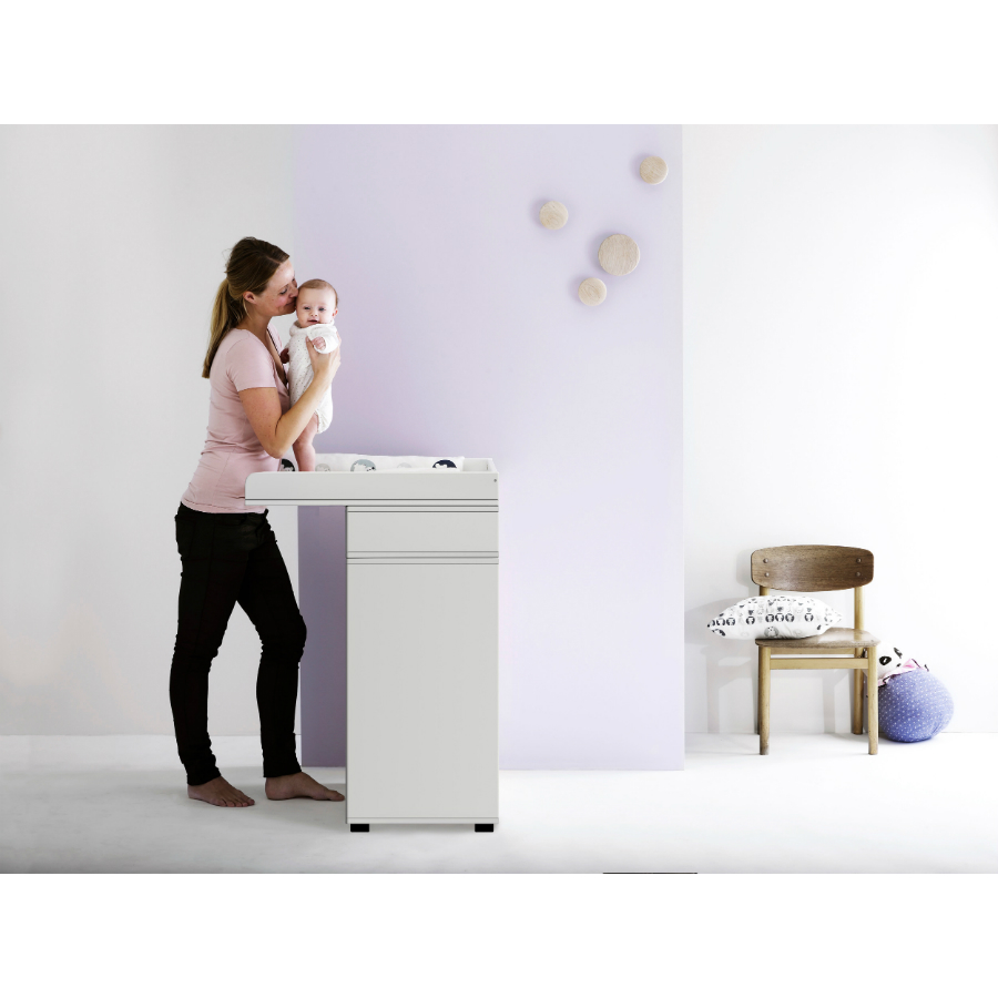 Стол пеленальный Flexa Baby с тремя ящиками, белый, 96х72х43,5/72 см 901066140 - Вид №8